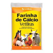 Farinha De Cálcio Vetbras 1kg Farinha De Cálcio Vetbras 1kg