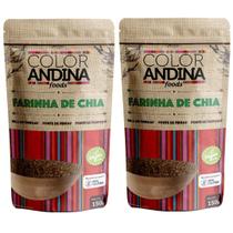 Farinha de chia Color Andina 150g - 2 pacotes - COLOR ANDINA FOODS