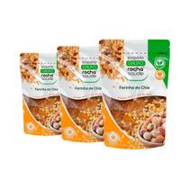 Farinha de Chia Importa Qualidade Premium Kit 3 100g Farinha de Chia Importa Qualidade Premium Kit 3 100g