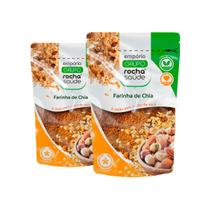 Farinha de Chia Integral Kit 2 Qualidade Premium 100% Natural 100g