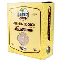 Farinha de Coco Orgânica 200g Finococo Sem Glúten