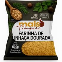 Farinha de Linhaça Dourada (500g ou 1kg) - Mais Tempero