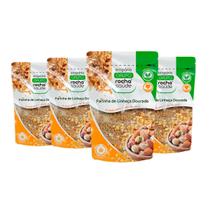 Farinha de Linhaça Dourada Premium kit 4 Alta Qualidade 100% Orgânico 100g Farinha de Linhaça Dourada Premium kit 4 Alta Qualidade 100% Orgânico 100g