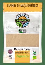 Farinha de Maçã Orgânica Organovita 100g