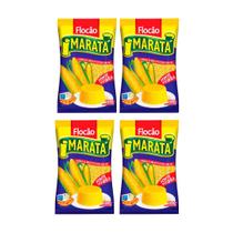 Farinha de Milho Flocão Maratá 500g - Kit 4 Unidades