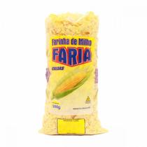 Farinha de Milho Floculada - 500g - faria 600002