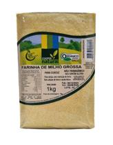 Farinha De Milho Grossa Cuscuz Orgânica Coopernatural 1Kg