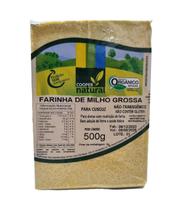 Farinha De Milho Grossa Cuscuz Orgânica Coopernatural 500G