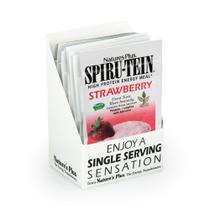 Farinha de proteína em pó Nature's Plus SPIRU-TEIN Morango
