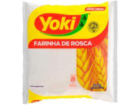Farinha de Rosca Fina Seca Yoki 500g Farinha de Rosca Fina Seca Yoki 500g