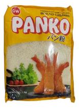 Farinha De Rosca Panko 1kg Crocante Sequinha Empanar Hot Rol
