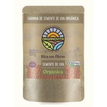 Farinha de Semente de Uva Orgânica Organovita 100g