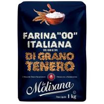 Farinha De Trigo 00 Italiana La Molisana Importada 1kg