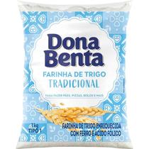 Farinha de Trigo Dona Benta Tipo 1 Pacote com 1kg