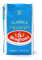 Farinha de Trigo Italiana Clássica Tipo 00 1kg - Le 5 Stagioni