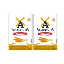 Farinha de trigo tipo 1 Anaconda 1 kg Kit 2 unidades Farinha de trigo tipo 1 Anaconda 1 kg Kit 2 unidades