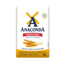 Farinha de trigo tipo 1 Anaconda 1 kg Farinha de trigo tipo 1 Anaconda 1 kg