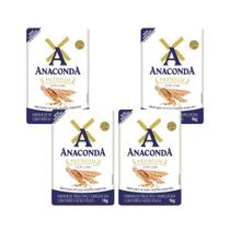Farinha de trigo tipo 1 Anaconda Premium 1 kg 4 Unidades