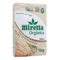 Farinha de Trigo Tipo 1 Mirella Orgânica 1Kg Farinha de Trigo Tipo 1 Mirella Orgânica 1Kg