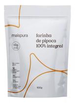 Farinha Integral De Pipoca Sem Glúten Vegana 100g Mais Pura