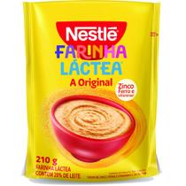 Farinha Láctea Tradicional 210g Vitaminas Minerais Ferro Cálcio Nestlé