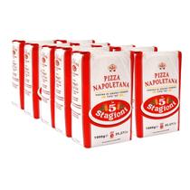 Farinha Le 5 Stagioni Napoletana 1kg 10 Unidades Atacado