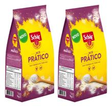 Farinha Mix Prático de 1kg -Kit com 02 unidades- Schar
