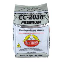 Farinhada CC2030 Premium 5kg CC 2030 Canário Neutra Sem Pigmento Biotron