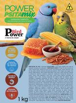 Farinhada Psita Mix 1kg - Calopsita Periquito Ring Neck - Power Bird