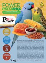 Farinhada Psita Mix 5kgs - Calopsita Periquito Ring Neck - Power Bird