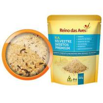 Farinhada R.A Silvestre Insetos Premium 400g - Reino das Aves