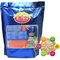 Farinhada Savor Forti Diet 900g Biotron Alimento Super Premium Para Curió, Bicudo E Azulão