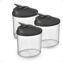 Farinheira / Açucareiro Topa Tudo 1 l Conjunto c/ 3 un