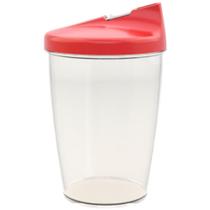 Farinheira de Mesa Plástica 350g Utility Vermelha