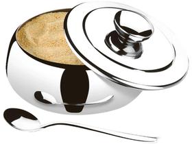 Farinheira Inox 600g Brinox Átina 1409/100 - com Colher 2 Peças