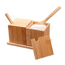 Farinheiro 5pcs 15,5x8x8,5cm bambu