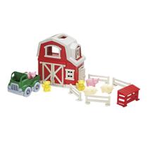 Farm Playset Green Toys 13 peças Pretend Play Kids Motor Skills