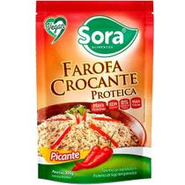 Farofa Crocante Proteica De Soja Sabor Picante 300G