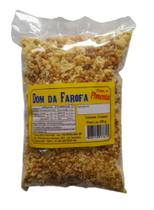 Farofa De Mandioca Artesanal Vegana Com Proteína De Soja E Ervas Finas Com + Pimenta - Dom Da Farofa