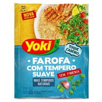 Farofa de Mandioca Tempero Suave Yoki 200g Farofa de Mandioca Tempero Suave Yoki 200g
