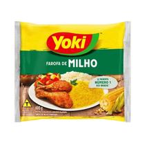 Farofa de Milho Yoki 400g - Embalagem com 12 Unidades