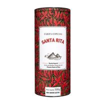 Farofa Gourmet Especial Pimenta Santa Rita 500g Sabor Intenso para Churrasco