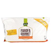 Farofa Gourmet Tradicional Soeto Alimentos Farinha Mandioca Churrasco Feijoada Tutu de Feijão 1kg