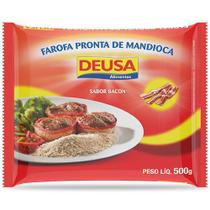 Farofa Pronta de Mandioca Sabor Bacon 500g - Deusa