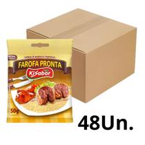 Farofa Pronta Kisabor Sachê 50G Caixa Com 48 Un.