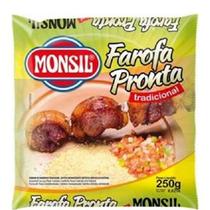 Farofa Pronta Monsil Mandioca Tradicional 250g