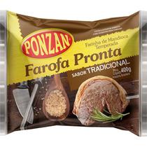 Farofa Pronta Tradicional Ponzan 400g