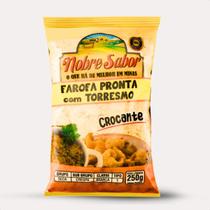 Farofa Temperada de Torresmo 250g - Santa Maria