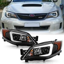 Faróis ACANII Subaru Impreza WRX 2008-2014 Tubo de LED Faróis ACANII Subaru Impreza WRX 2008-2014 Tubo de LED