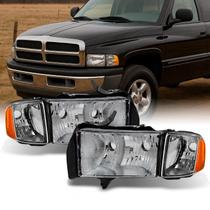Faróis AKKON para Dodge Ram 1500 2500 3500 Sport Package